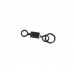 Вертлюг с кольцом Flagman Flat Feeder Rings Swivels #7 5шт 6457-007