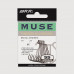 Крючок офсетный BKK Muse 9005 (A-EW-9514) #1/0 (9шт)