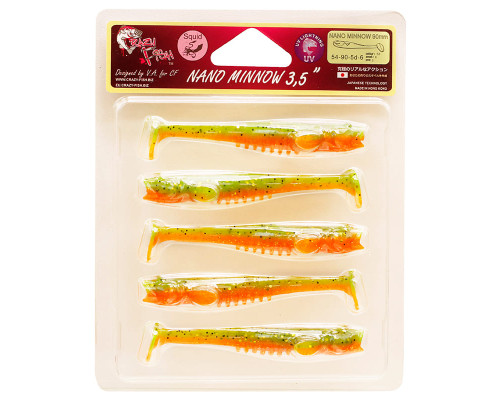 Nano minnow 3.5ʺ 54-90-5d-6 кальмар 5 шт