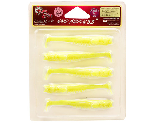 Nano minnow 3.5ʺ 54-90-6-6 кальмар 5 шт