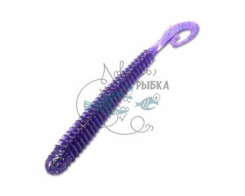 Силикон Reins G-Tail Saturn 4ʺ 591 Poseidon Violet (12 шт/уп.)