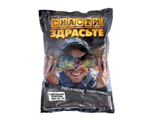 Прикормка «СНАСТИ ЗДРАСЬТЕ!» Чёрный лещ (0,8кг) 6602