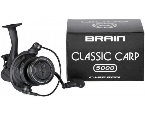 Катушка Brain Classic Carp Baitrunner 5000 4+1BB 5.0:1 Screw Handle 1858.45.34