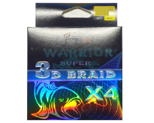 Шнур Boya BY Warrior super 100м 3D 4-х жильный 0,35