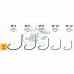 WIDE GAP Ring BN #6 7шт. K-1111-006