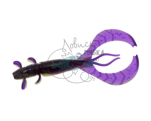 Силикон Flagman FL Craw 2,5ʺ #0527 Violet/Lime Chartreuse, FFLC25-0527