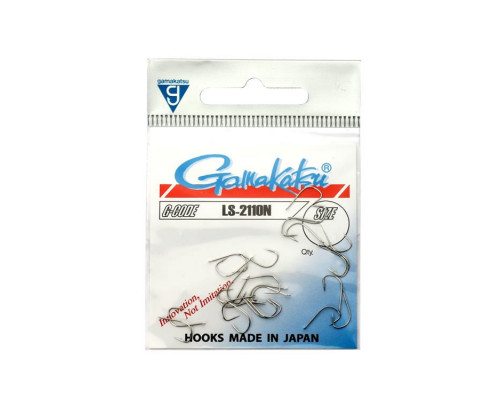 Крючок Gamakatsu LS-2110N №8 25шт., 146559-008