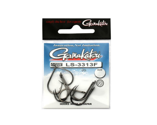 Крючок Gamakatsu LS-3313F Ring Eye Serie №10 14шт, 147926-010