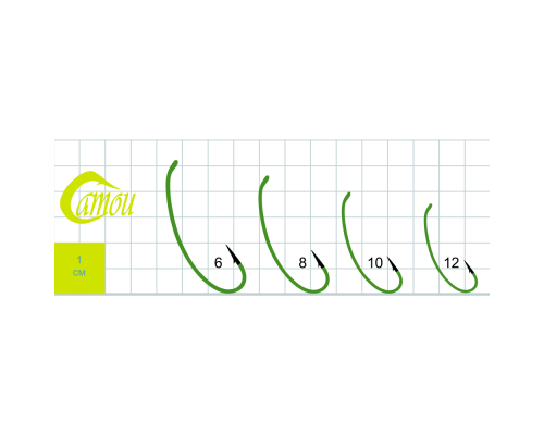 POP-UP CARP C RING (Camou) №8 KE-5001-08