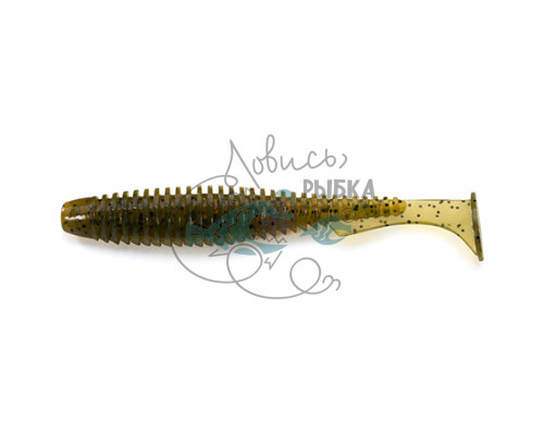 U-Shad 2ʺ (10шт), #074 - Green Pumpkin Seed 10021117