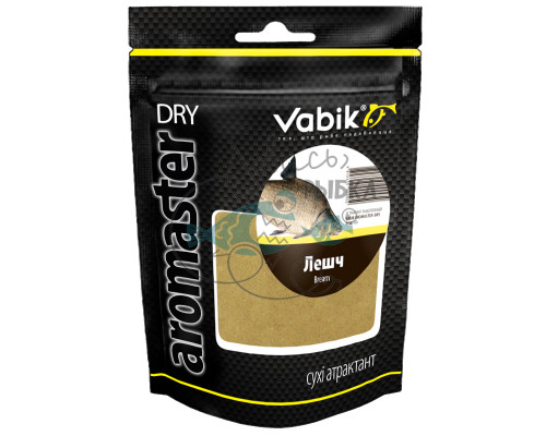 Аттрактант Vabik AROMASTER-DRY Лещ 100г