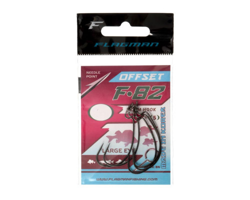Крючок Flagman F-82 Offset Hook #02 FS-82-02