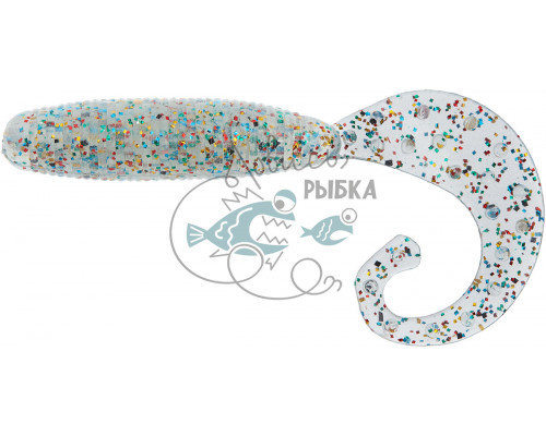 Силикон Reins Fat G-Tail Grub 3ʺ 204 UV All Stars (12 шт/уп.) 1552.08.08