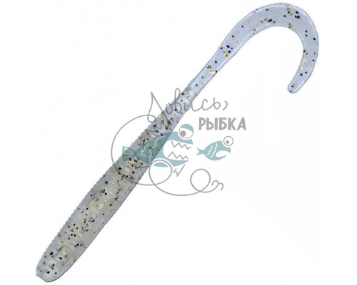 Приманка Bait Breath U30 Fish Curly 2.5ʺ (8шт.) (#143 Clear/Black・Gold Flake)
