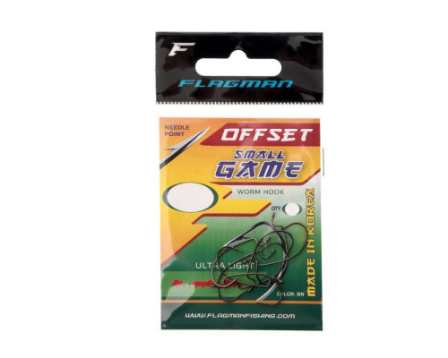 Крючок FLAGMAN Small Game Offset #04 FSG-04