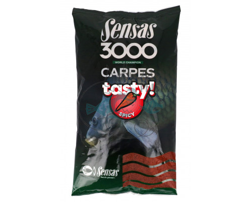 Прикормка Sensas 3000 CARP TASTY Robin Red 1кг
