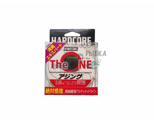 Шнур DUEL The ONE PE 150м #0.08 (1,6lb)