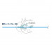 Шнур Varivas PE Line Water Blue X4 150m Max 4.53kg #0.6 VA 13601