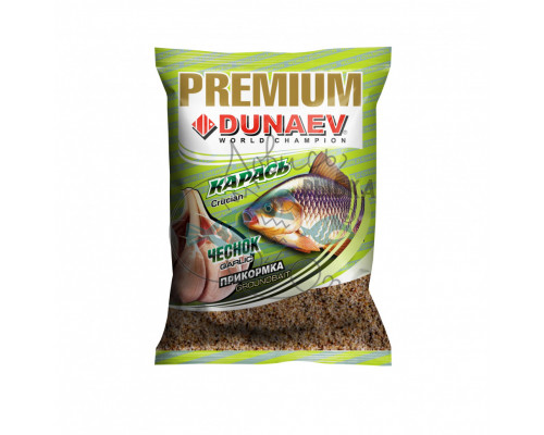 Прикормка ʺDUNAEV-PREMIUMʺ 1кг Карась Чеснок FLZ012