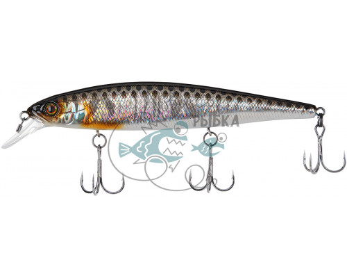 Воблер Jackall Mag Squad 115SP 115mm 16.0g HL Silver&Black 1699.03.64