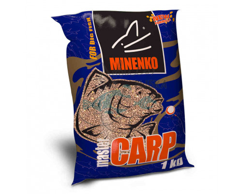 Прикормка MINENKO Master Carp Червь (1кг) 217