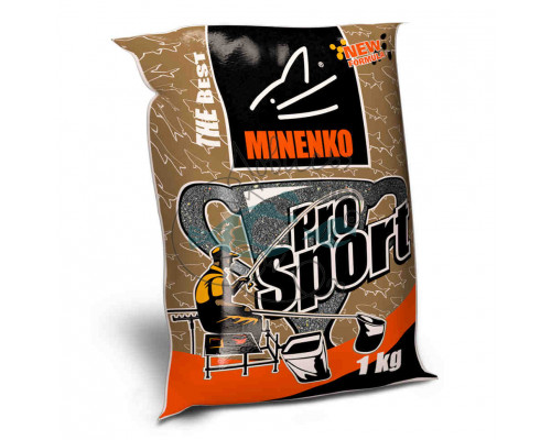 Прикормка MINENKO Pro Sport Плотва (Super Black) (1кг) 611
