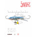 Балансир Lucky John CLASSIC 4,5 + тройник) 45H