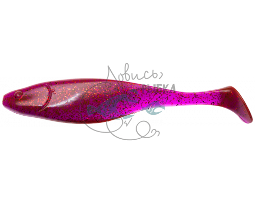 Силикон Narval Commander Shad 14cm #003-Grape Violet (3шт/упак)