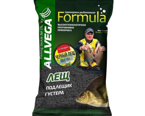 Прикормка ALLVEGA ʺFormula Bream Spiceʺ 0,9кг (ЧЕРНЫЙ ЛЕЩ СПЕЦИИ)