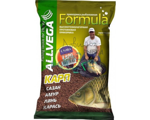 Прикормка ALLVEGA ʺFormula Carp Plumʺ 0,9кг (КАРП СЛИВА)