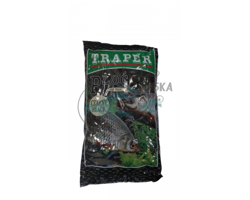 Прикормка Traper Zanęta Pioc sekret czarna (Плотва черная) 1кг