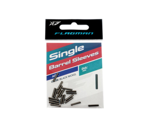 Трубки обжимные Flagman Single Barrel Sleeves d1,0мм 20шт FSBS-10