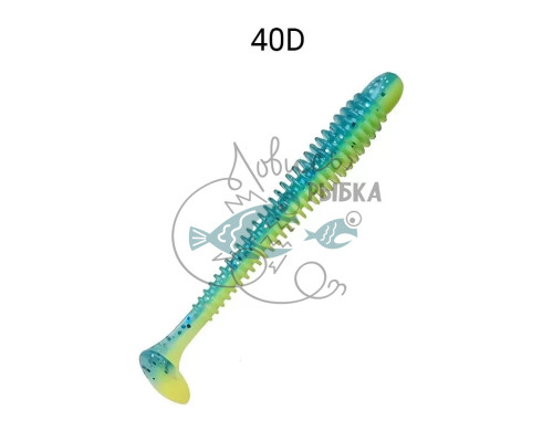 Vibro worm 3.4ʺ 13-85-40d-6 кальмар 5 шт