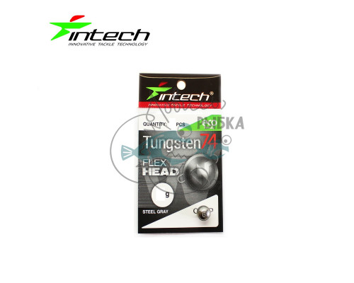 Разборной груз Intech Tungsten 74 Steel Gray (3.0 g (2 шт.))