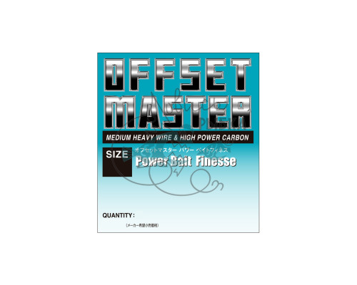 Крючки Varivas Offset master Powerbait Finesse #3/0 (7 шт/уп)