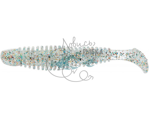 Силикон Reins Bubbring Shad 3ʺ 152 Super Glow All Stars (8 шт/уп.) 1552.07.83