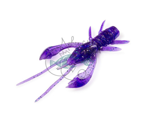 Real Craw 2ʺ (7шт), #060 - Dark Violet/Peacock & Silver 10011132