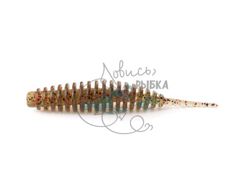Tanta 2.5ʺ (8шт), #045 - Green Pumpkin/Red & Black 10018121