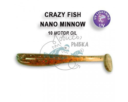 Nano minnow 1.6ʺ 6-40-10-6 кальмар 8 шт