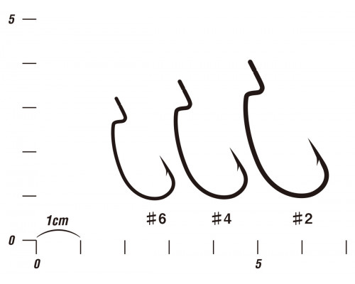Крючок Decoy Worm27 Hyper Mini #06 (9 шт/уп) 1562.08.89