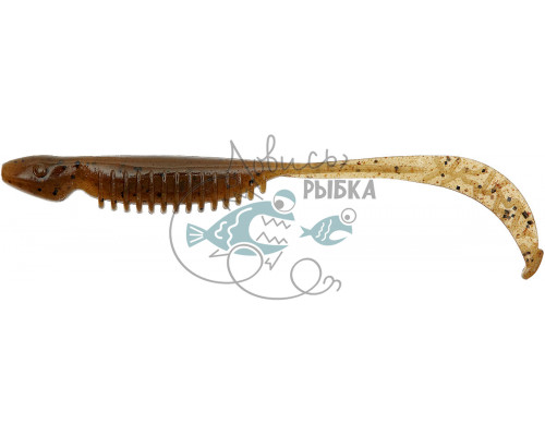 Силикон Reins Curly Shad 3.5ʺ 002 Green Pumpkin (14 шт/уп.) 1552.09.02