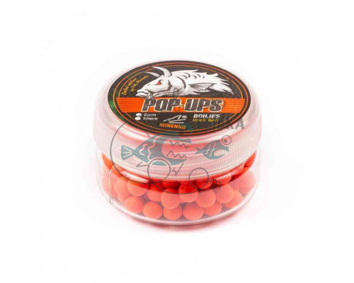 Бойлы плавающие MINENKO STRAWBERRY (Fluo) Pop-Up 8мм 5501