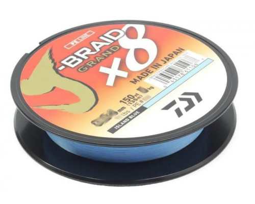 Набор: Шнур и ножницы J-BRAID GRAND X8E-W/SC 0.20MM-135M ISLAND BLUE 40002629