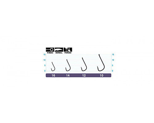 Крючки ʺOWNERʺ Penny Hook BC №18 11шт 50921-18