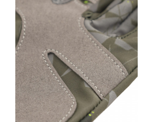 Перчатки для рыбалки летние Aquatic UPF50+ (цвет: camo dark, размер L/XL) ПЧ-05 L/XL