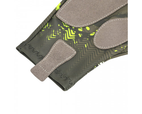 Перчатки для рыбалки летние Aquatic UPF50+ (цвет: camo dark, размер L/XL) ПЧ-05 L/XL