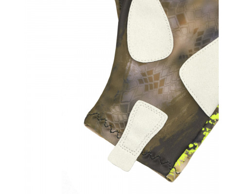 Перчатки для рыбалки летние Aquatic UPF50+ (цвет: carp camo, размер S/M) ПЧ-07 S/M