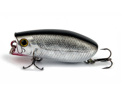 Воблер Lucky Craft Malas Mini 45F 0596 834 Bait Fish Silver (5гр. 0,1м)