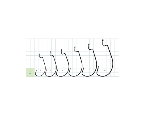 SHANK EWG #1/0 BN 8шт. К-1302-100